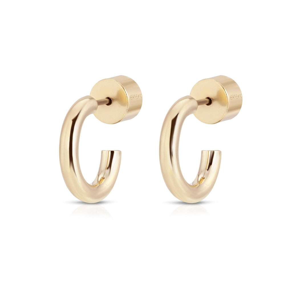 Lisa Huggie Hoops Earrings eklexic Gold 