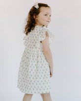 Organic Cotton Muslin Flutter Sleeve Dress Dresses Dear Hayden 