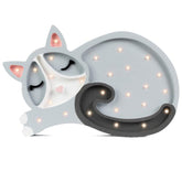 Little Lights Cat Lamp Little Lights US Grey 