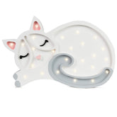 Little Lights Cat Lamp Little Lights US White 