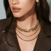 Luciana Box Chain Necklace Necklaces eklexic 