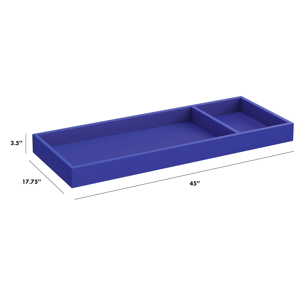 Universal Wide Removable Changing Tray | Cobalt Changing Tables & Trays Babyletto 