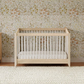 Sprout 4-in-1 Convertible Crib | Washed Natural / White Cribs & Toddler Beds Babyletto 