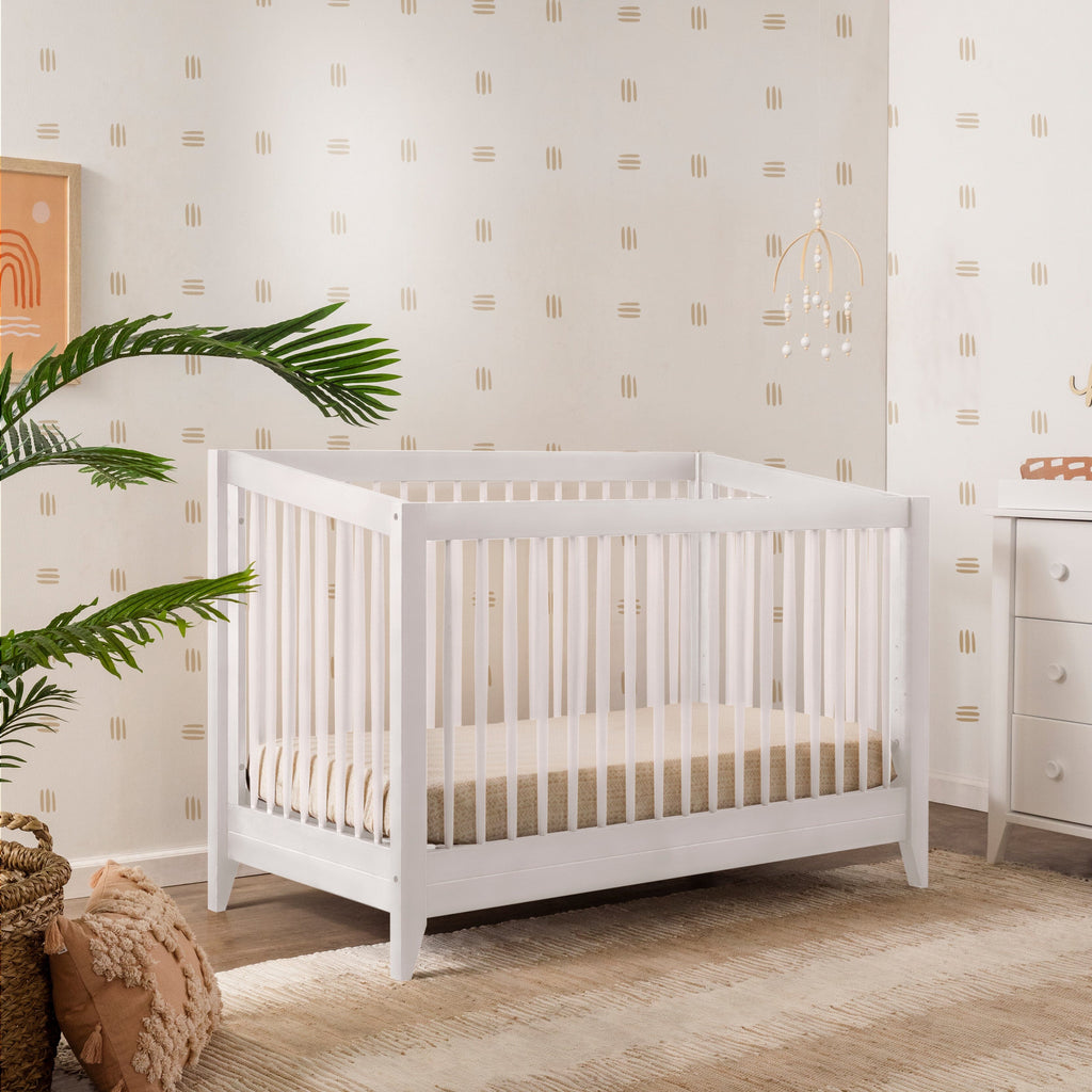 Sprout 4-in-1 Convertible Crib | White Cribs & Toddler Beds Babyletto 