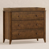 Sprout 3-Drawer Changer Dresser with Removable Changing Tray | Natural Walnut Changing Dressers Babyletto 