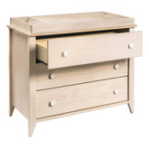 Sprout 3-Drawer Changer Dresser | Natural / White Changing Dressers Babyletto 