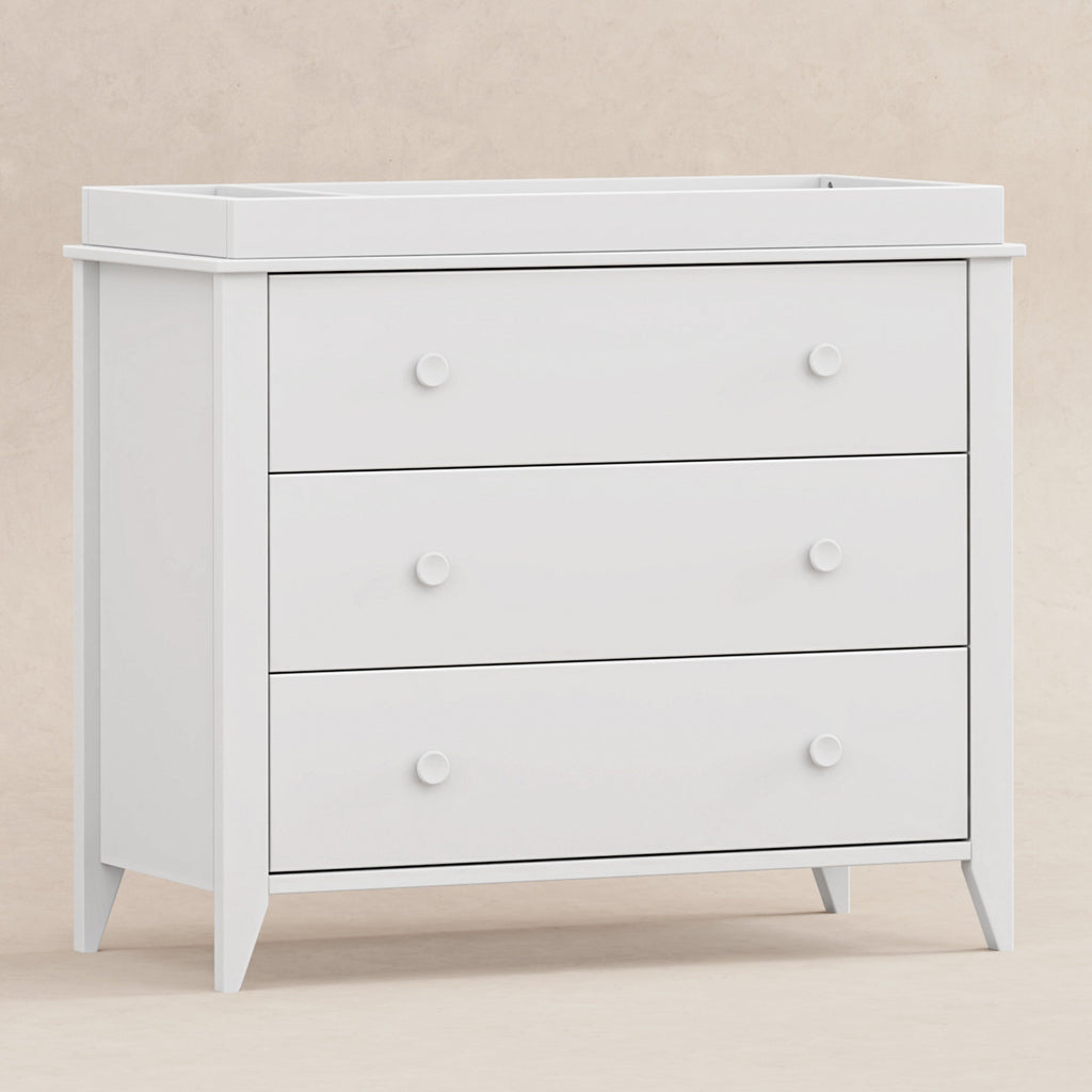 Sprout 3-Drawer Changer Dresser | White Changing Dressers Babyletto 