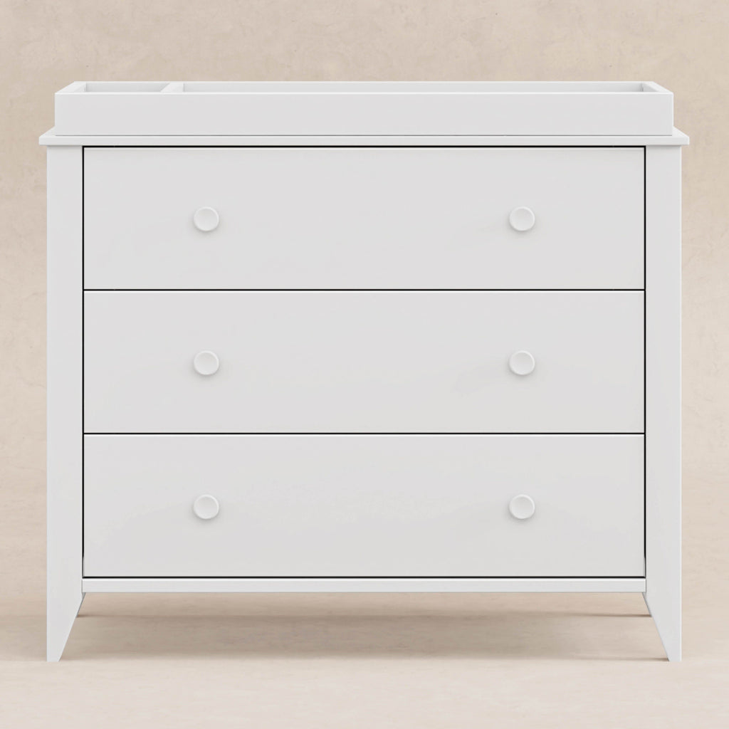 Sprout 3-Drawer Changer Dresser | White Changing Dressers Babyletto 