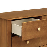 Sprout 6-Drawer Double Dresser | Chestnut / Natural Changing Dressers Babyletto 