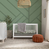 Gelato 4-in-1 Convertible Crib with Toddler Bed Conversion Kit | White Cribs & Toddler Beds Babyletto 