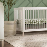 Gelato 4-in-1 Convertible Crib with Toddler Bed Conversion Kit | White Cribs & Toddler Beds Babyletto 