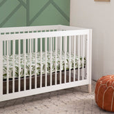 Gelato 4-in-1 Convertible Crib with Toddler Bed Conversion Kit | White Cribs & Toddler Beds Babyletto 