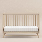 Peggy 3-in-1 Convertible Crib with Toddler Bed Conversion Kit | Taupe Cribs & Toddler Beds Babyletto 