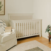 Darlington 4-in-1 Convertible Crib | Warm White Cribs & Toddler Beds NAMESAKE 