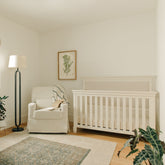 Darlington 4-in-1 Convertible Crib | Warm White Cribs & Toddler Beds NAMESAKE 