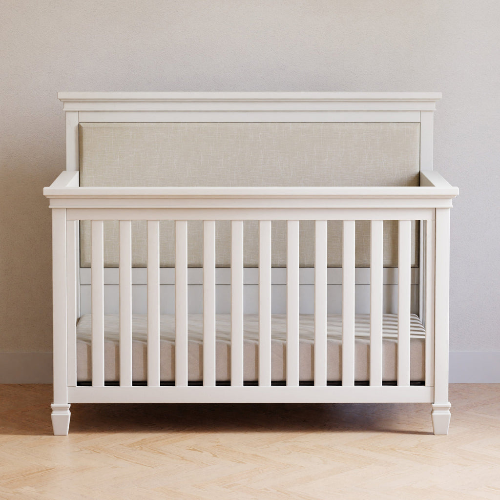 Darlington 4-in-1 Convertible Crib | Warm White Cribs & Toddler Beds NAMESAKE 