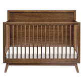 Palma 4-in-1 Convertible Crib with Toddler Bed Conversion Kit | Natural Walnut Cribs & Toddler Beds Babyletto 