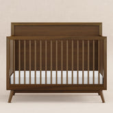 Palma 4-in-1 Convertible Crib with Toddler Bed Conversion Kit | Natural Walnut Cribs & Toddler Beds Babyletto 