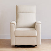 Willa Recliner in Eco-Performance Fabric | Water Repellent & Stain Resistant Cream Rocking Chairs NAMESAKE 