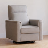 Willa Recliner in Eco-Performance Fabric | Water Repellent & Stain Resistant Grey Rocking Chairs NAMESAKE 