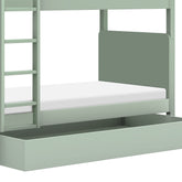 Universal Twin Storage Trundle Bed | Light Sage Kids Beds Babyletto 