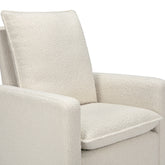 Cali Pillowback Swivel Glider | Ivory Boucle Rocking Chairs Babyletto 