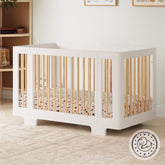 Yuzu 8-in-1 Convertible Crib with All-Stages Conversion Kits | White Cribs & Toddler Beds Babyletto 