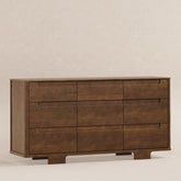 Yuzu 9-Drawer Assembled Dresser | Natural Walnut Dressers Babyletto 