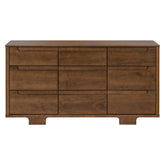 Yuzu 9-Drawer Assembled Dresser | Natural Walnut Dressers Babyletto 