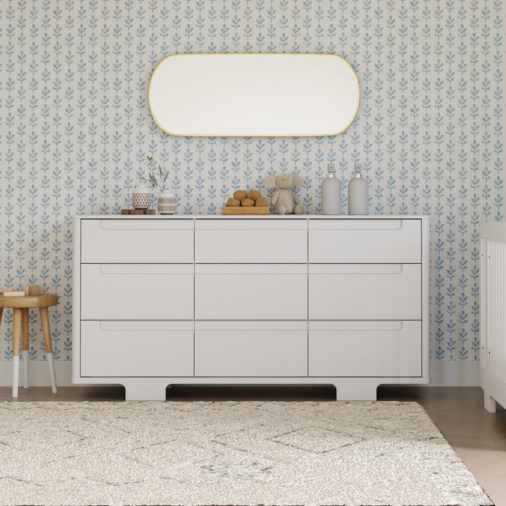 Yuzu 9-Drawer Assembled Dresser | White Dressers Babyletto 