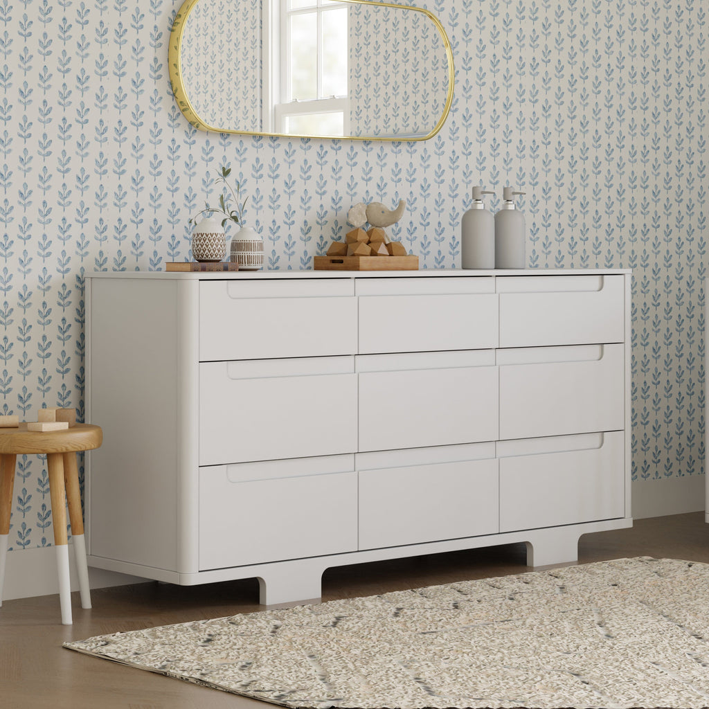 Yuzu 9-Drawer Assembled Dresser | White Dressers Babyletto 