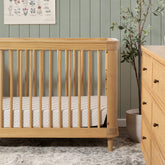 Marin with Cane 3-in-1 Convertible Crib | Honey Cribs & Toddler Beds Namesake 