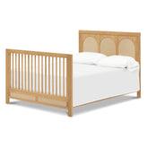 Eloise 4-in-1 Convertible Crib | Honey & Performance Sand Eco-Weave Cribs & Toddler Beds NAMESAKE 