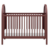 Bondi Cane 3-in-1 Convertible Crib | Crimson w/Natural Cane Cribs & Toddler Beds Babyletto Crimson with Natural Cane M 