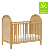 Bondi Cane 3-in-1 Convertible Crib | Honey Cribs & Toddler Beds Babyletto 