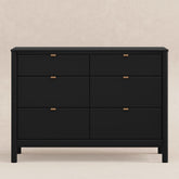 Bondi 6-Drawer Assembled Dresser | Black Dressers Babyletto 