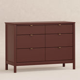 Bondi 6-Drawer Assembled Dresser | Crimson Dressers Babyletto 