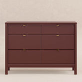 Bondi 6-Drawer Assembled Dresser | Crimson Dressers Babyletto 