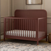 Brimsley Tambour 4-in-1 Convertible Crib | Crimson Cribs & Toddler Beds NAMESAKE 