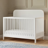 Brimsley Tambour 4-in-1 Convertible Crib | Warm White Cribs & Toddler Beds NAMESAKE 