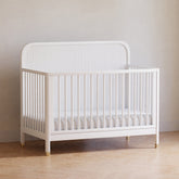 Brimsley Tambour 4-in-1 Convertible Crib | Warm White Cribs & Toddler Beds NAMESAKE 