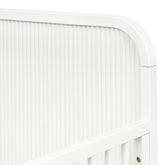 Brimsley Tambour 4-in-1 Convertible Crib | Warm White Cribs & Toddler Beds NAMESAKE 