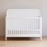 Brimsley Tambour 4-in-1 Convertible Crib | Warm White Cribs & Toddler Beds NAMESAKE 