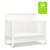 Brimsley Tambour 4-in-1 Convertible Crib | Warm White Cribs & Toddler Beds NAMESAKE 