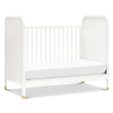 Brimsley Tambour 3-in-1 Convertible Crib | Warm White Cribs & Toddler Beds NAMESAKE 