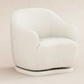 Foy Glider | Ivory Boucle Rocking Chairs Babyletto 