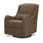 Devon Recliner and Swivel Glider | Performance Truffle Eco-Basketweave Rocking Chairs NAMESAKE Performance Truffle Eco-Basketweave M 