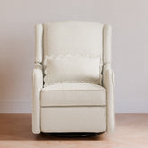 Devon Recliner and Swivel Glider | Ivory Boucle Rocking Chairs NAMESAKE 