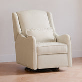 Devon Recliner and Swivel Glider | Ivory Boucle Rocking Chairs NAMESAKE 