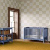 Swell 4-in-1 Convertible Crib with Toddler Bed Conversion Kit | Cove Blue Cribs & Toddler Beds Babyletto 